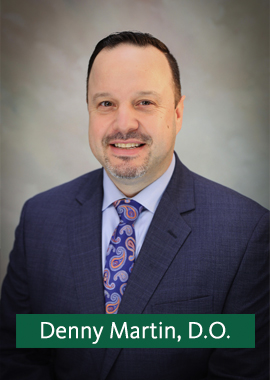 Denny Martin, D.O., Interim President