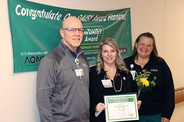 Samantha Hall, RN - DAISY award Feb. 2023