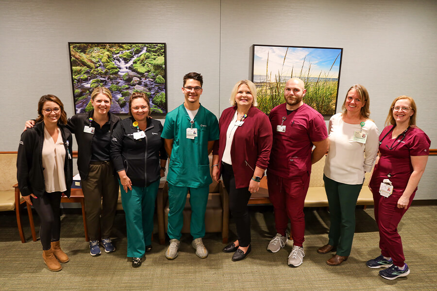 Starfish Award Winners with Leaders - July 2023 