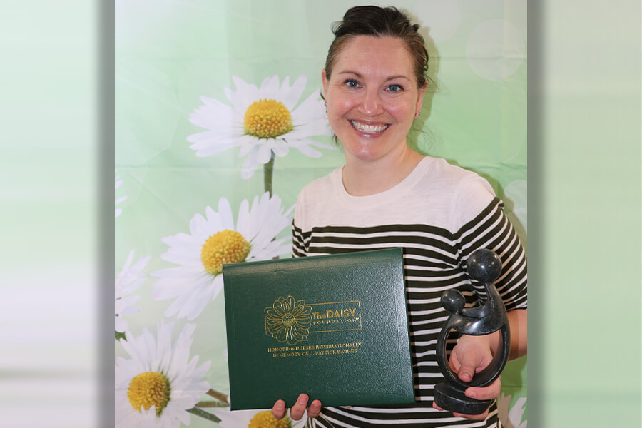 Jessalyn Cooper, RN, Clinton DAISY Award - August 2023