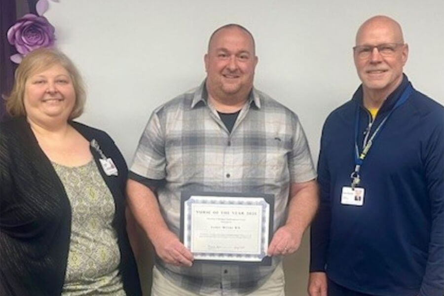 James Myers, R.N. - UM Health-Sparrow Carson Nurse of the Year - May 2025