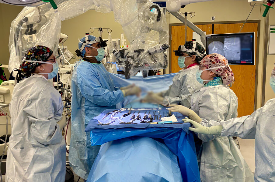 MyVeo Neurosurgery Headsets at UM Health-Sparrow Lansing