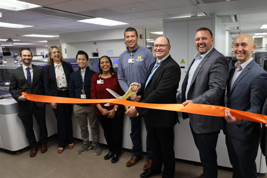 Lab Automation Ribbon Cutting - December 2025