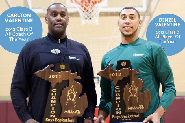 Coach Valentine and Denzel Back to back awards