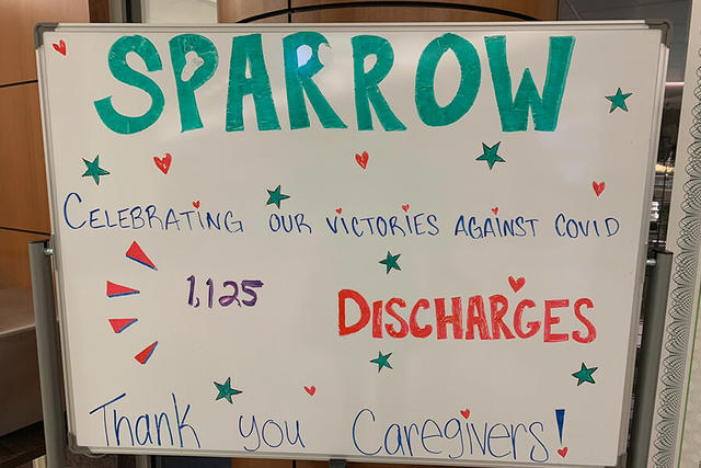 1000 COVID patients discharged