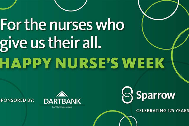 Sparrow Nurses Receive Special Honors During Nurses Week