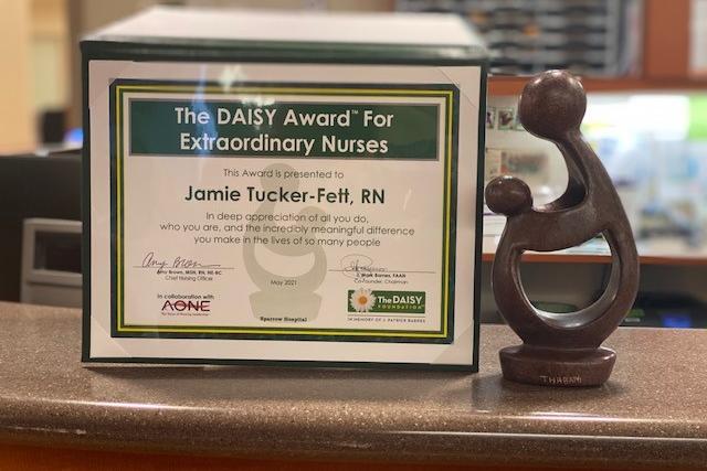 Jamie Tucker-Fett, RN - Daisy Awardee