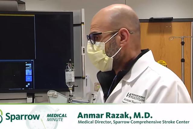 Sparrow Medical Minute - Stroke Month - Dr. Anmar Razak thumbnail