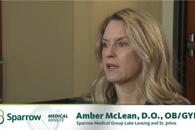 Sparrow Medical Minute - Labor and Delivery at Sparrow - Dr. Amber McLean thumbnail