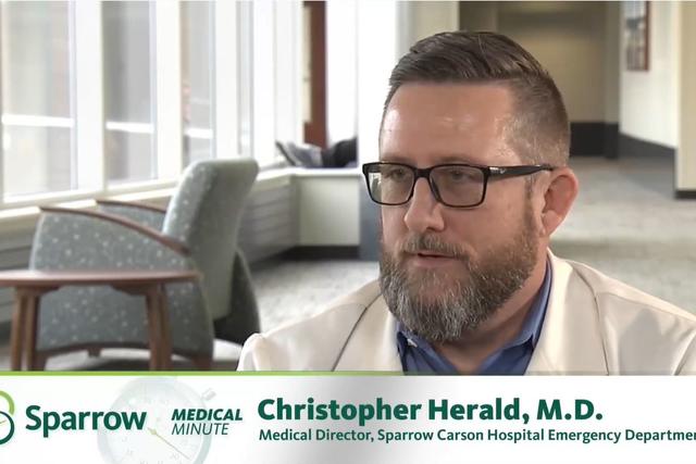 Sparrow Medical Minute - Sparrow Physician of the Year - Dr. Christopher Herald thumbnail