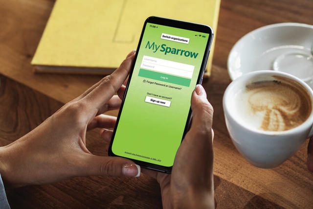 MySparrow Mobile Experience