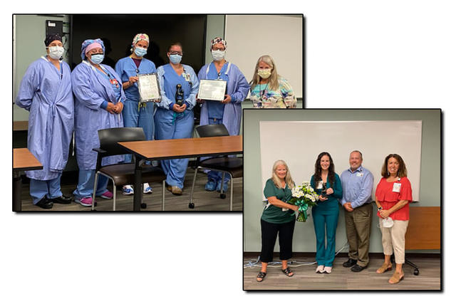 Ionia DAISY Awards - Team and Amber Spitzley 