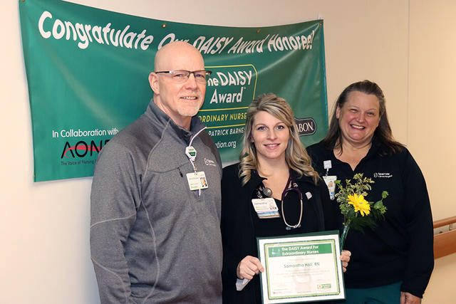 Samantha Hall, RN - DAISY award Feb. 2023 - Teaser 900x600