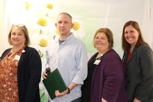 Cory Mygrants group Clinton DAISY Award March 2023