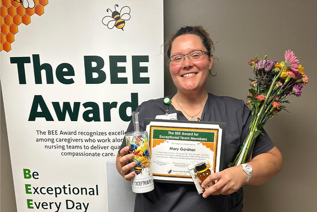 Clinton BEE Award Mary Gardner - October 2023 | Teaser 900x600