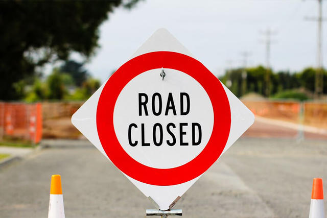 Construction - Road Closed