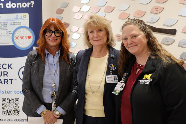 University of Michigan Health-Sparrow Lansing receives Gift of Life honor
