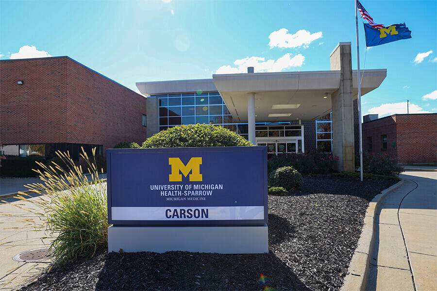 UM Health-Sparrow Carson Hospital Exterior