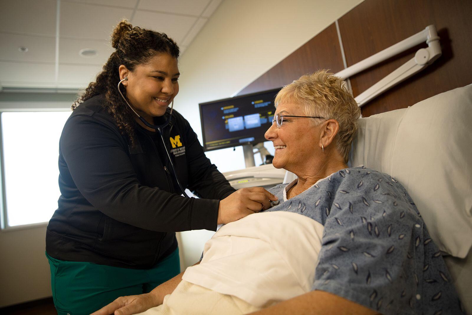 UM Health-Sparrow Hero - Nurse & Patient